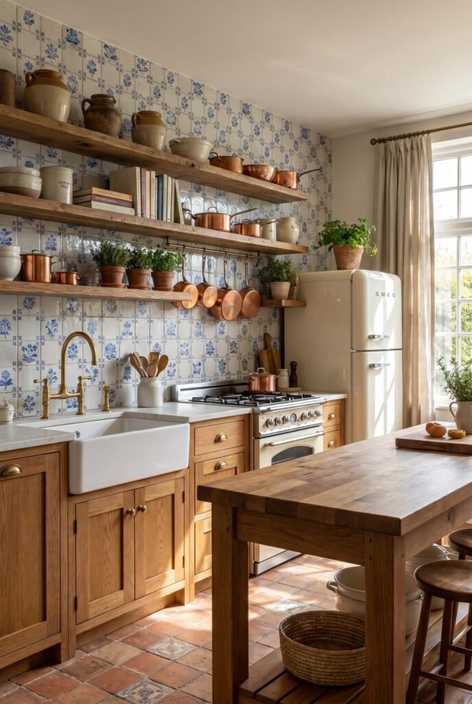 use these 2 exact keywords for pin title: cottage kitchen ideas, cottage core kitchen (use these exact keywords for pin description: cottage kitchen ideas, cottage core kitchen, modern cottage kitchen decor ideas, small cottage kitchen design, country cottage kitchen inspo, cottage style kitchen, cozy cottage kitchen inspiration, grandmacore kitchen, english cottage kitchen)